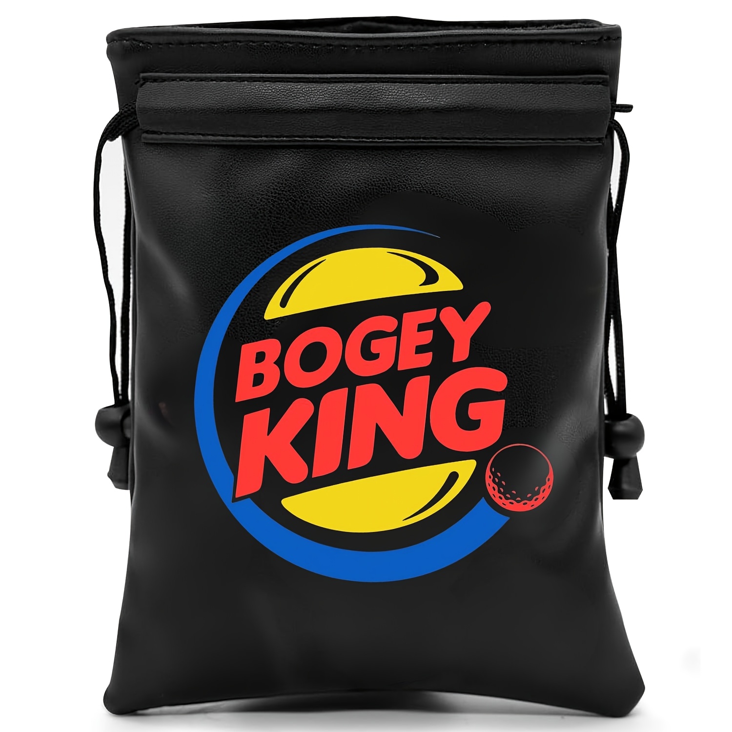 Golf Equipment Drawing - Bogey King 골프 귀중품 주머니, Drawstring