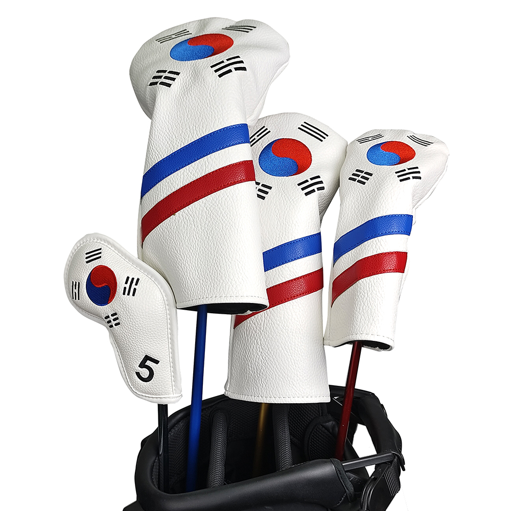 Headcover Driver - 한국 애국 골프 헤드커버 세트 -