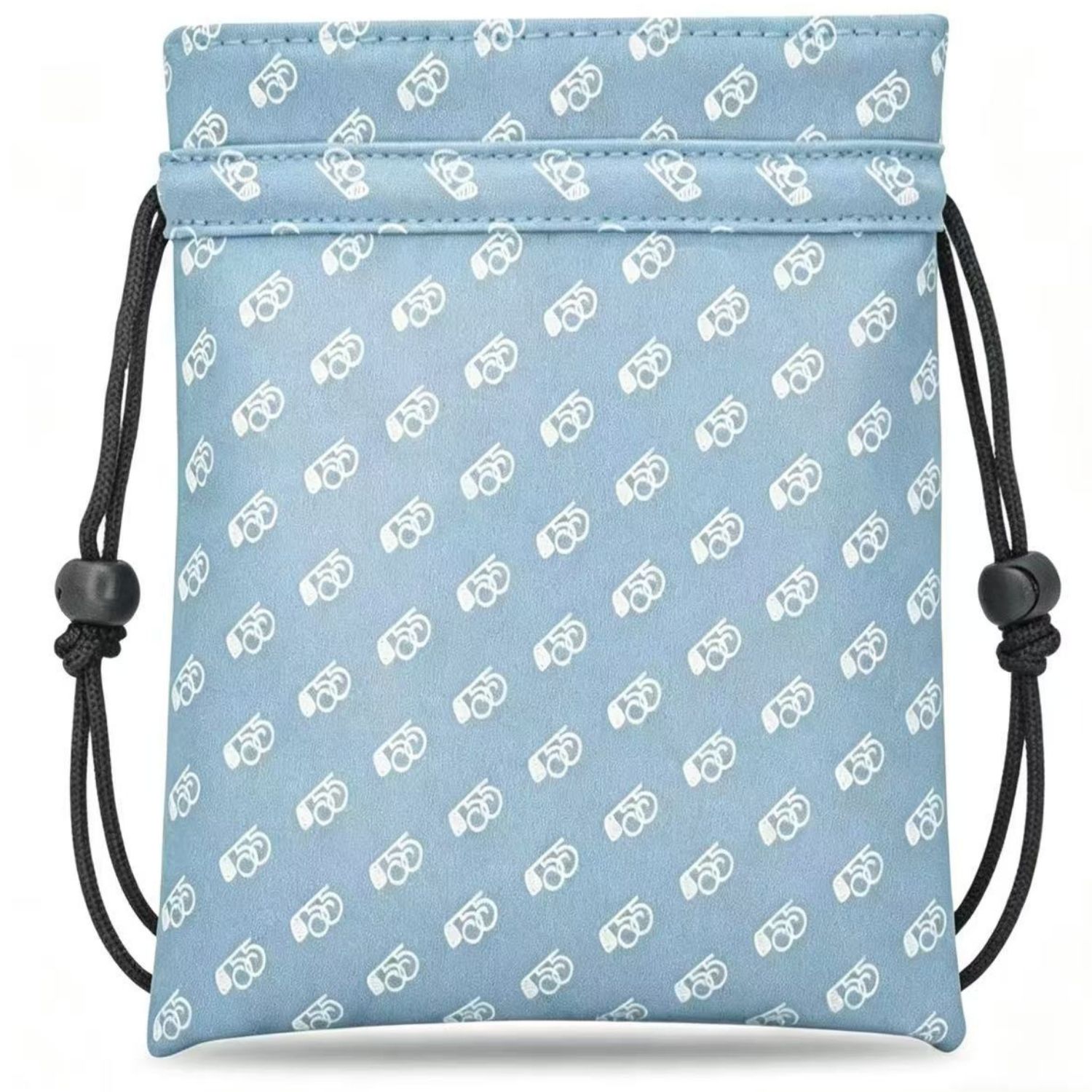 Golf Equipment Bag - 미니멀리스트 스타일의 블루 골프 귀중품 가방,