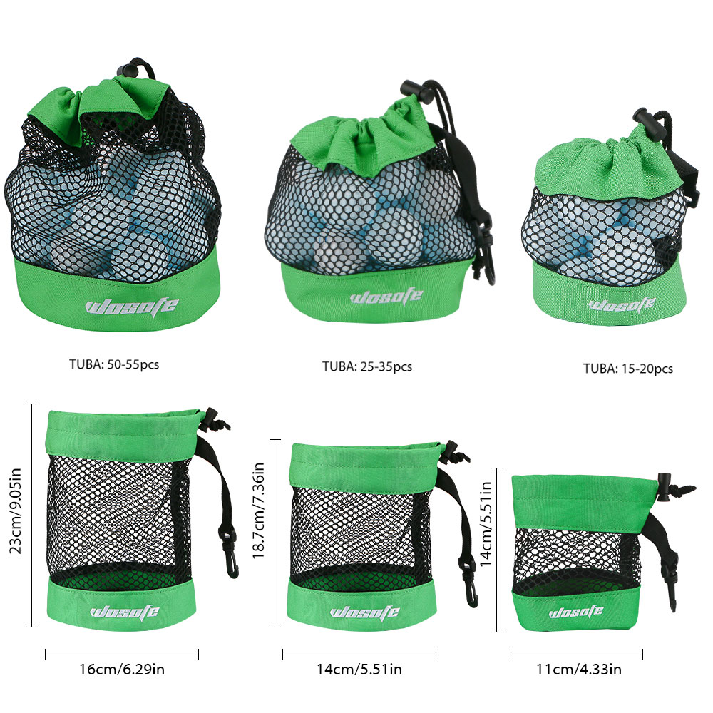 Golf Equipment Drawing - 나일론 드로스트링 메쉬 골프 가방 휴대용