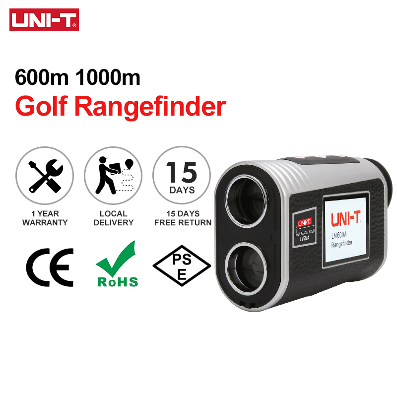 Rangefinder Laser Golf - UNI-T 골프 거리 측정기, 경사 조정