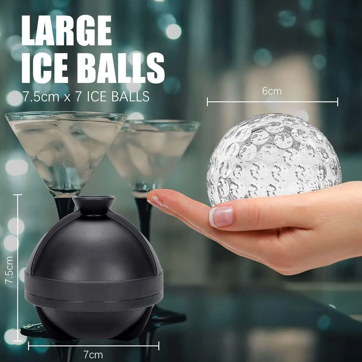 식품 등급 실리콘 아이스 볼 메이커 3D 야구 골프 하 - Golf Ball Premium 리뷰 및 가격