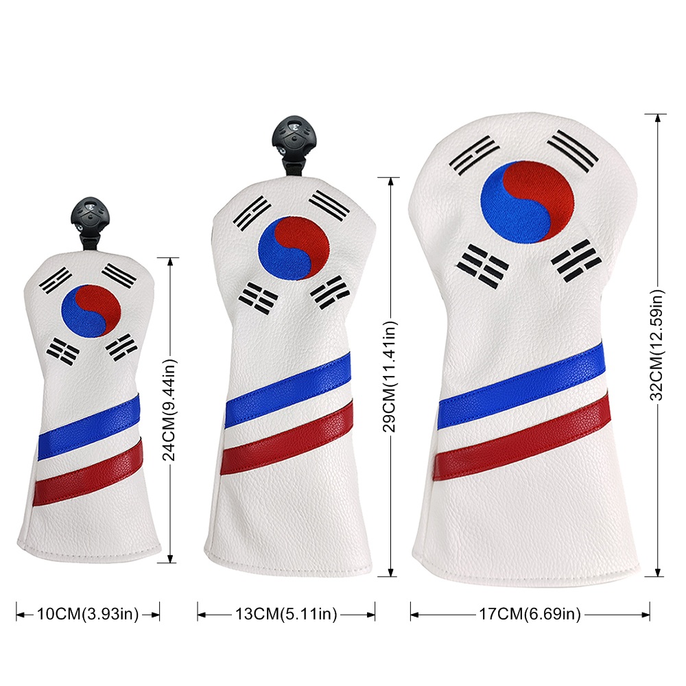 한국 애국 골프 헤드커버 세트 - 독특한 디자인의 아이 - Headcover Driver 리뷰 및 가격