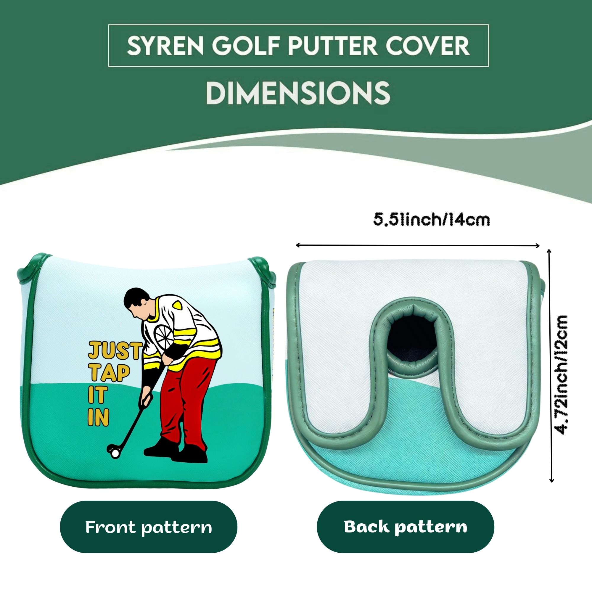 DF3용 프리미엄 퍼트 커버, 세련된 카톤 패턴의 골프 - Headcover Driver 리뷰 및 가격