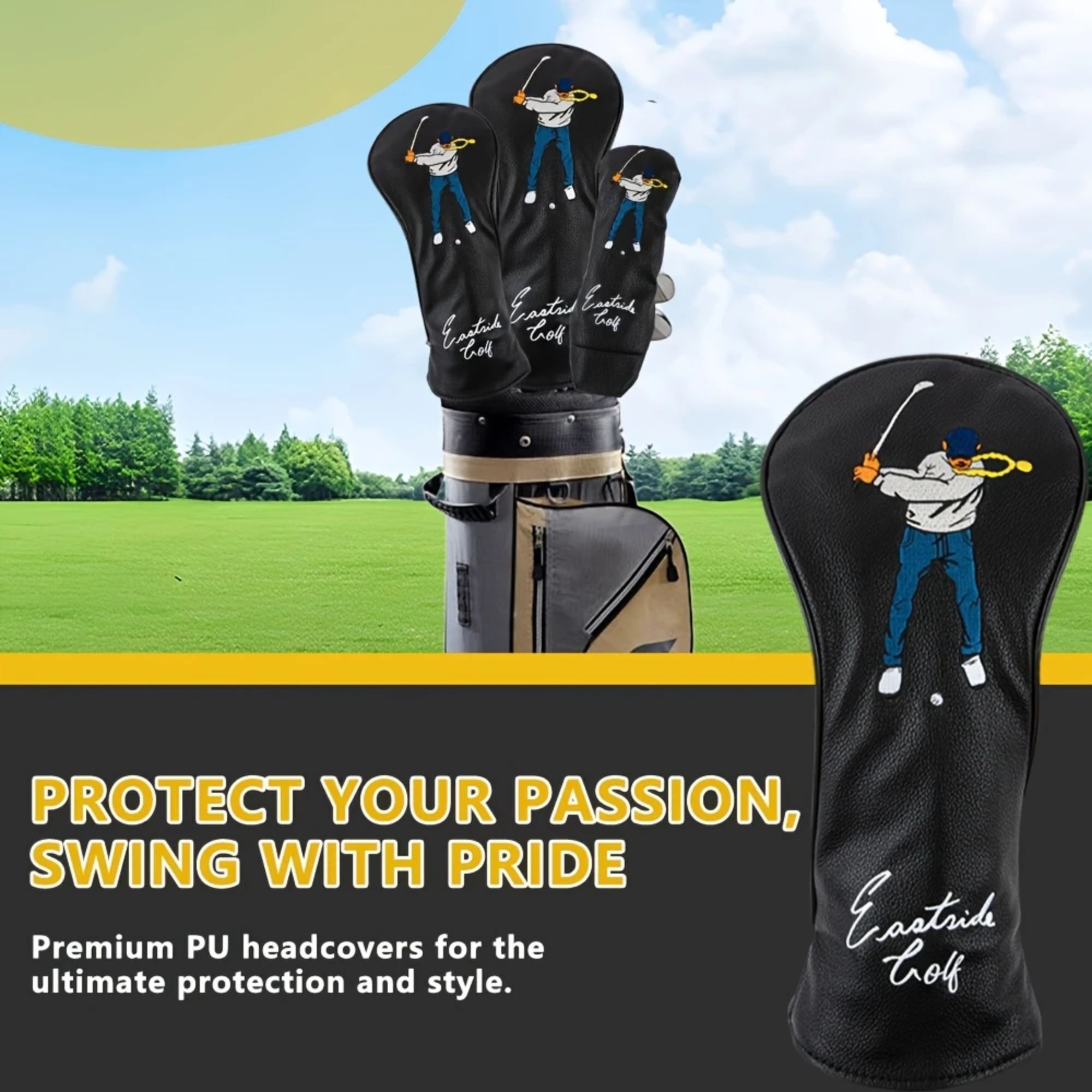 골프 클럽 헤드 커버 드라이버 커버용 내구성 있는 합성 - Golf Equipment Bag 리뷰 및 가격