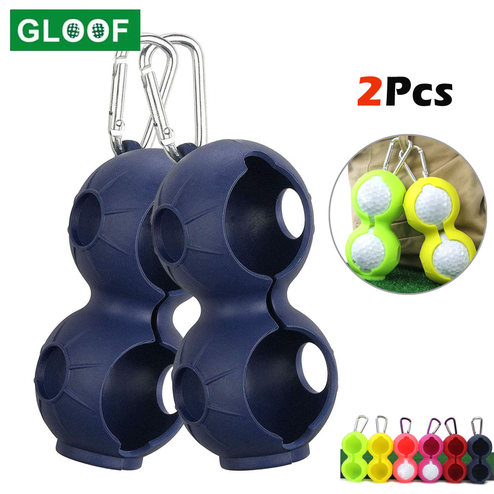 2Pcs 휴대용 미니 골프 공 가방 보호 커버 부드러운 - Golf Equipment Bag 리뷰 및 가격