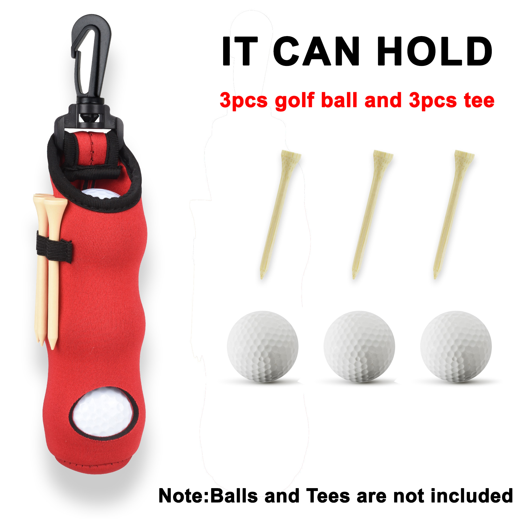 골프 티 거치대 네오프렌 골프 공 운반 가방 파우치,  - Golf Equipment Bag 리뷰 및 가격